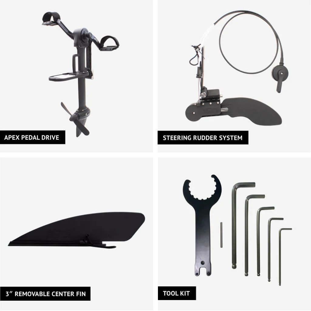 APEX Pedal Drive + Rudder System - Image 7