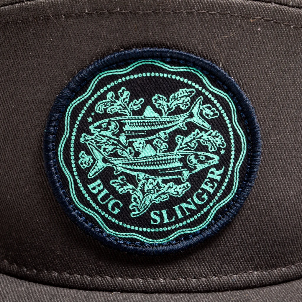 Bug Slinger® Bonefish Trucker Flat Brim Hat - Image 2