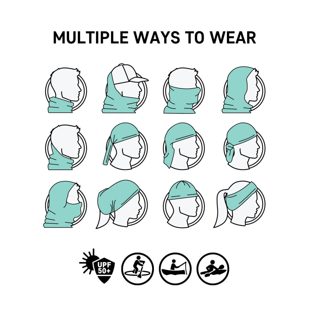 Bug Slinger® Echo UPF 50+ Multifunctional Neck Gaiter - Image 4