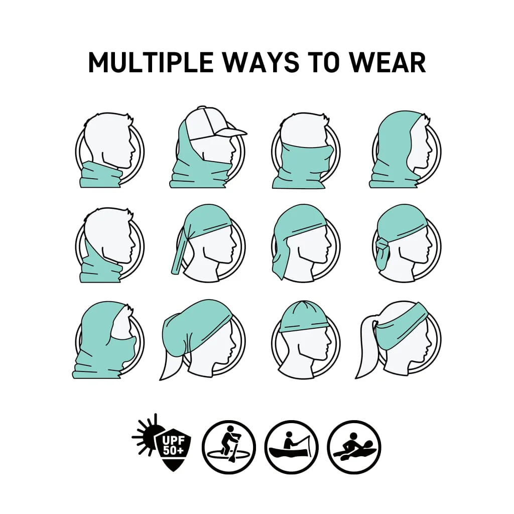 Bug Slinger® Silver King UPF 50+ Multifunctional Neck Gaiter - Image 3
