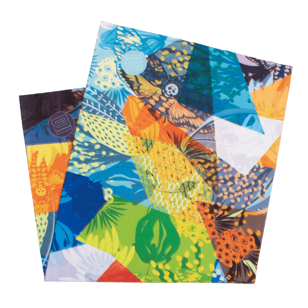Native Patchwork UPF 50+ Multifunctional Neck Gaiter - Image 3