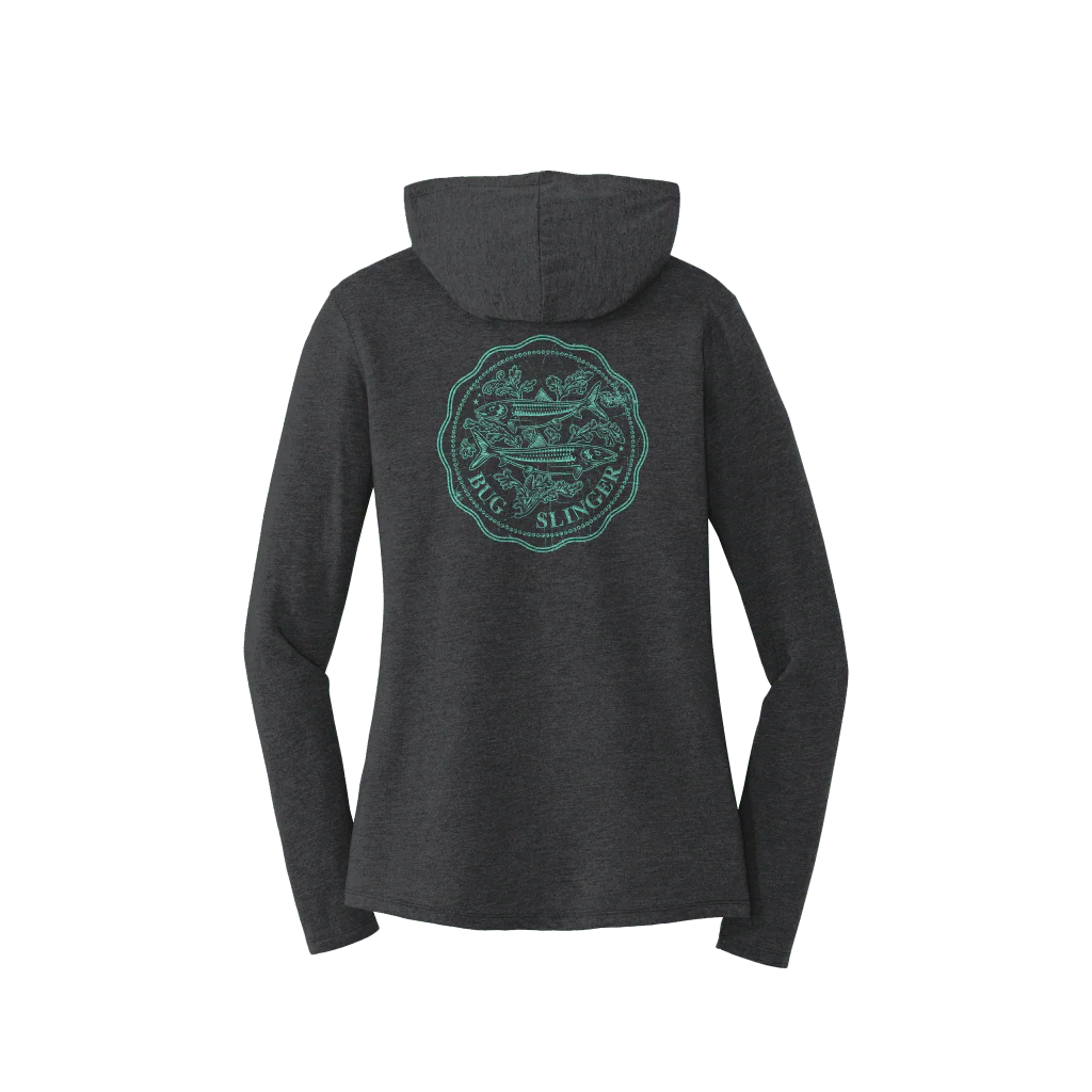 Women's Bonefish Hooded Long Sleeve - Image 3