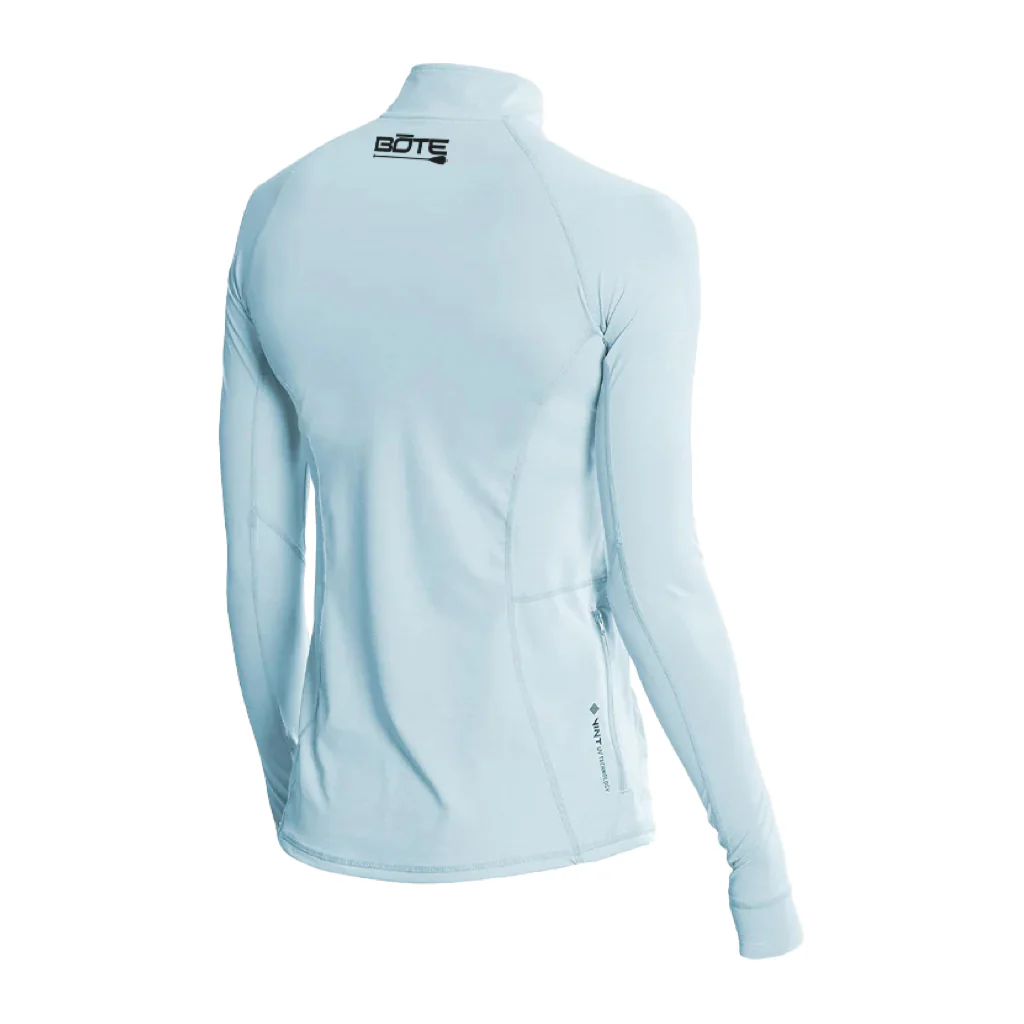 Women's Flight Tech Long Sleeve Sky Heathered - Image 3