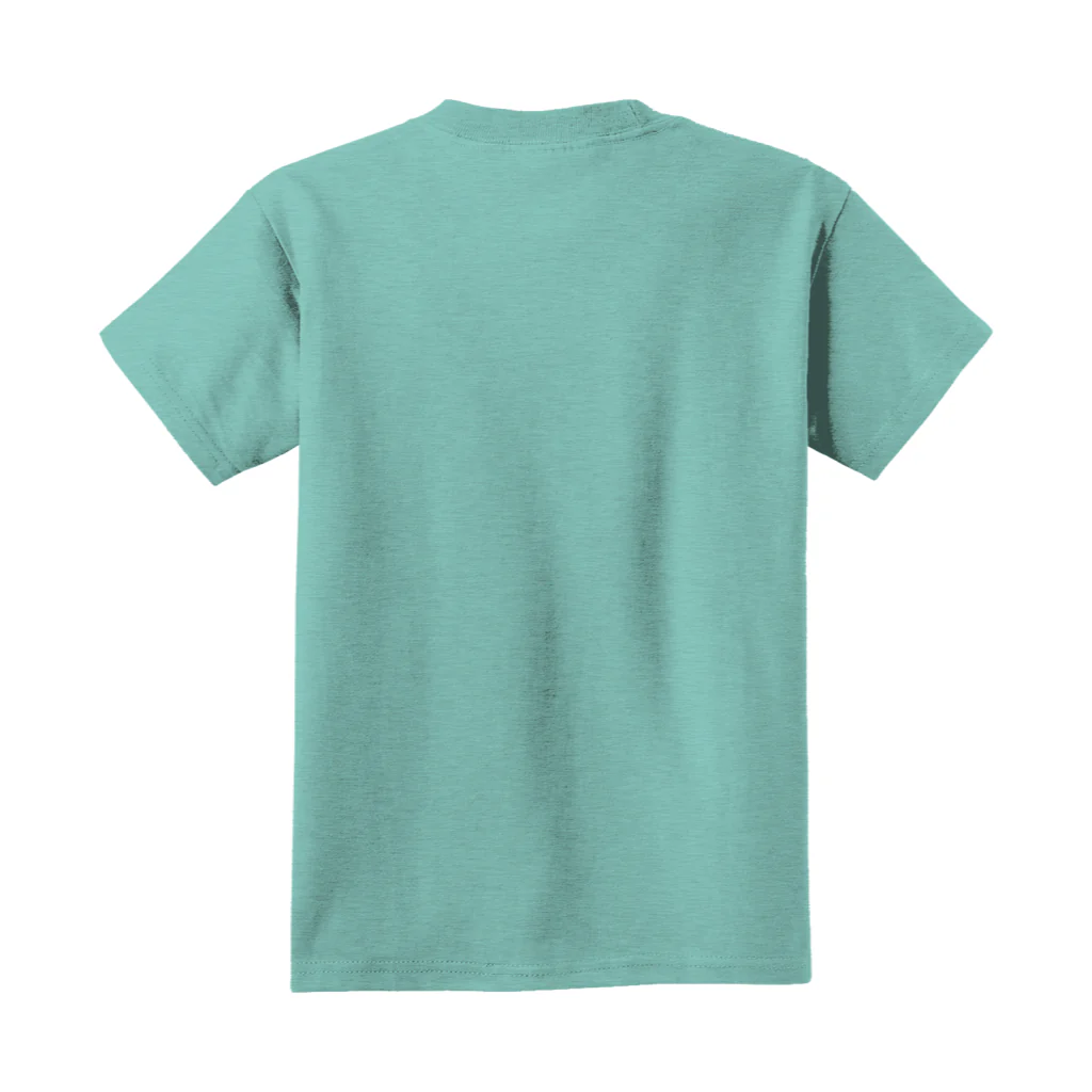 Youth Logo Tee Shirt Seafoam - Image 3