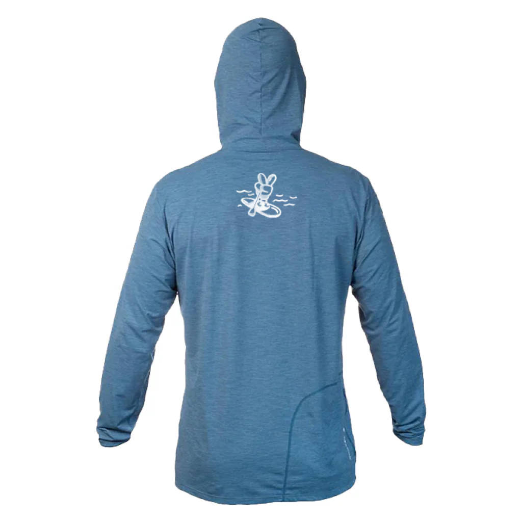 Youth Low Pro Tech Hoody BOTE Peace Bahama Heathered - Image 3